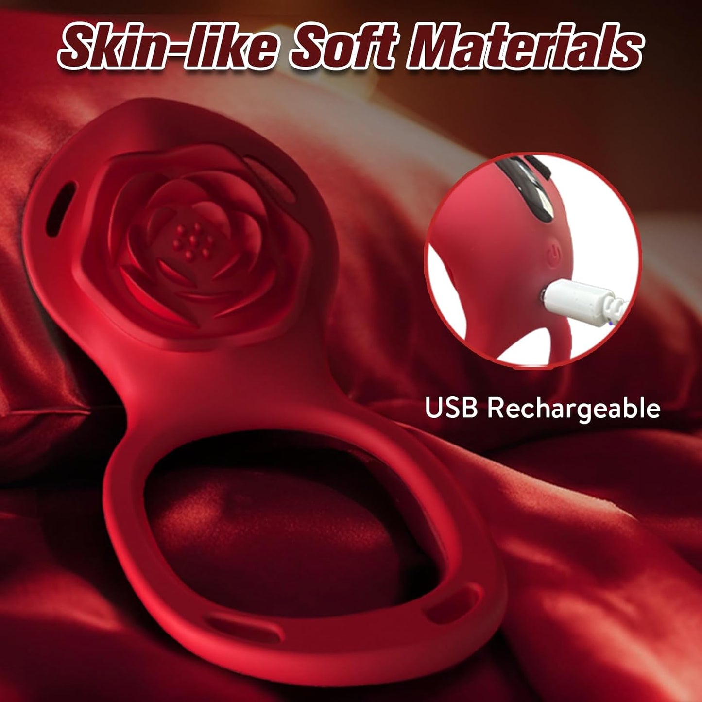 Couples Rose App Remote Control Wearable Vibrator