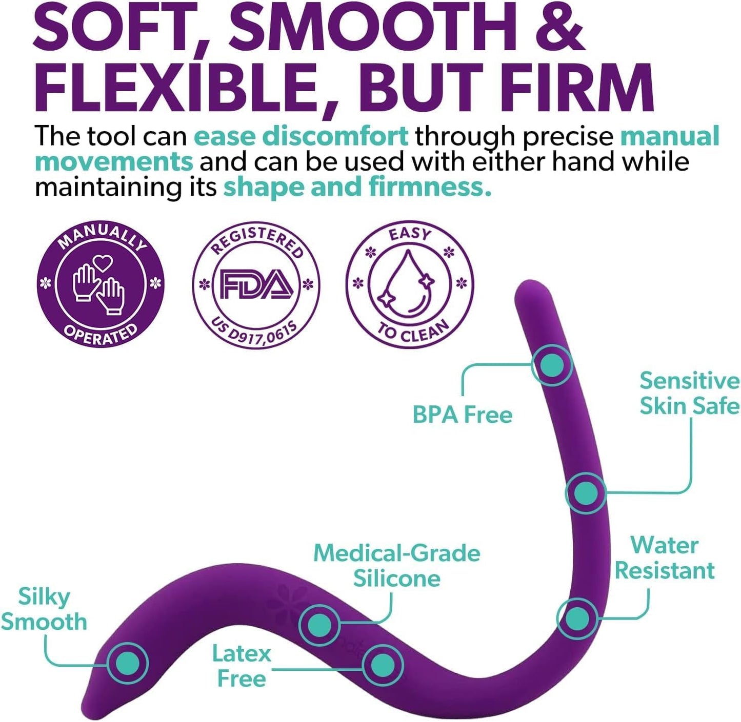 IntimateRose Vibrating Pelvic Wand – Expert Design for Pelvic Health and Relief