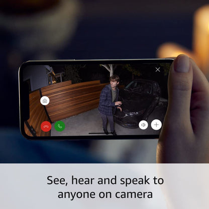 Ring Spotlight Cam Plus Battery Smart Outdoor Security in HD