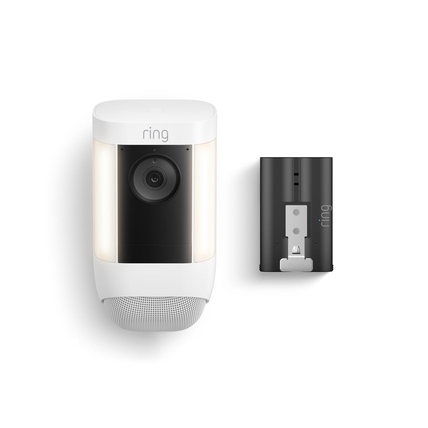 Ring Spotlight Cam Pro Battery with Extra Quick Release Battery