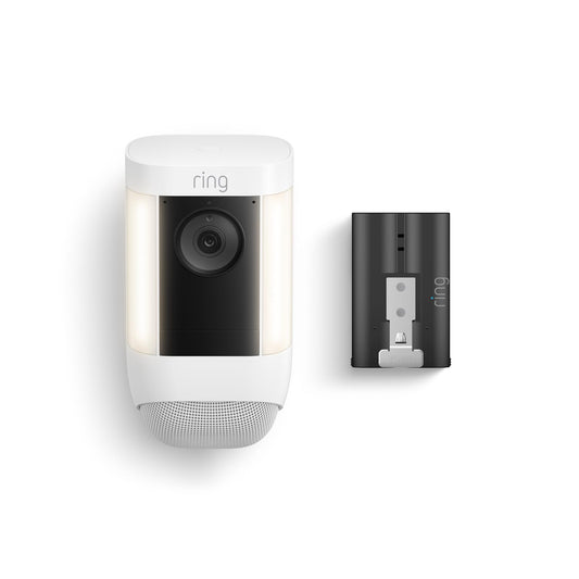 Ring Spotlight Cam Pro Battery with Extra Quick Release Battery