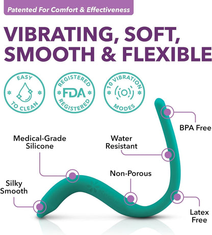 IntimateRose Vibrating Pelvic Wand – Expert Design for Pelvic Health and Relief
