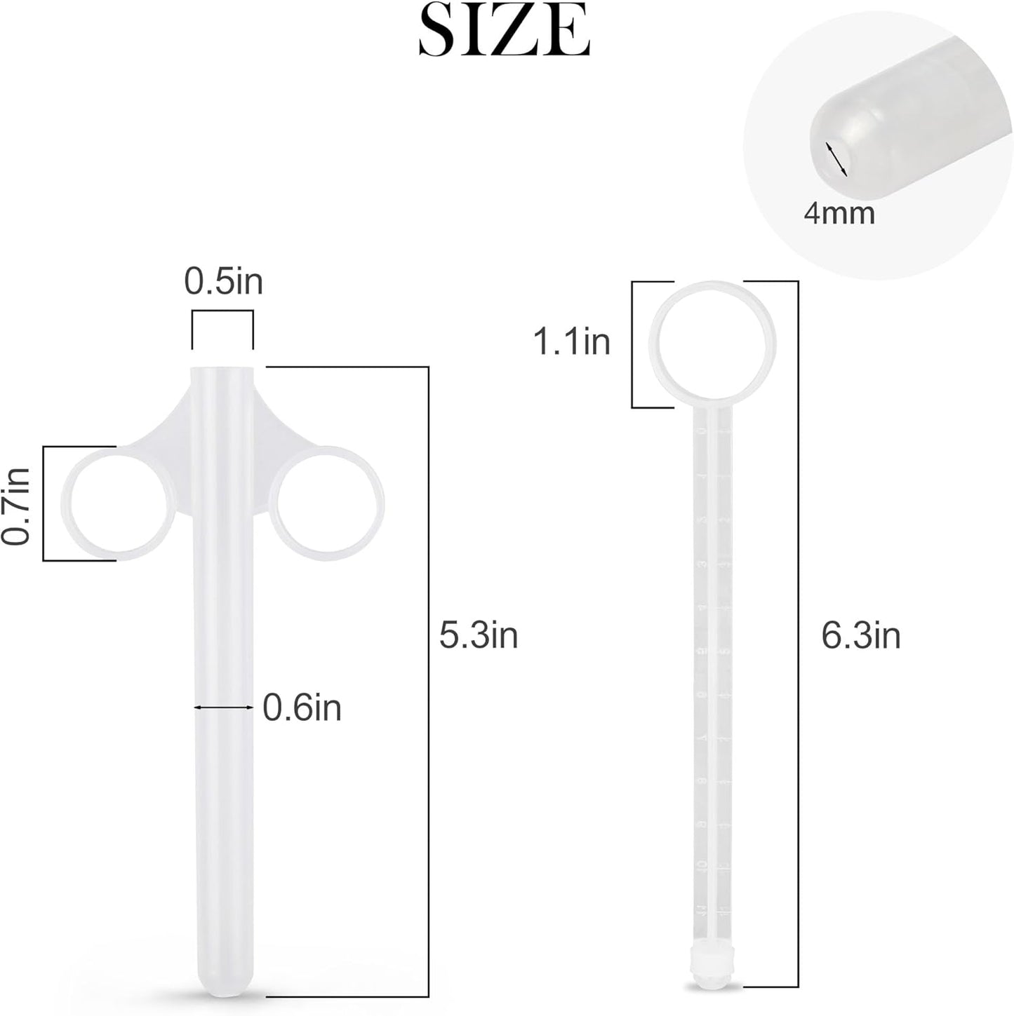 NEWJINDA Lube Applicator Syringe