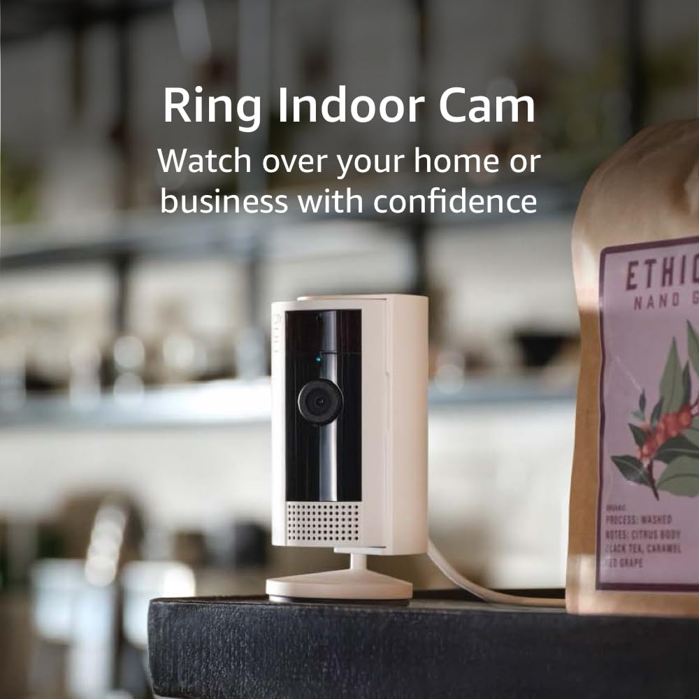 Ring Indoor Cam 1080p HD Home Monitoring You Can Trust