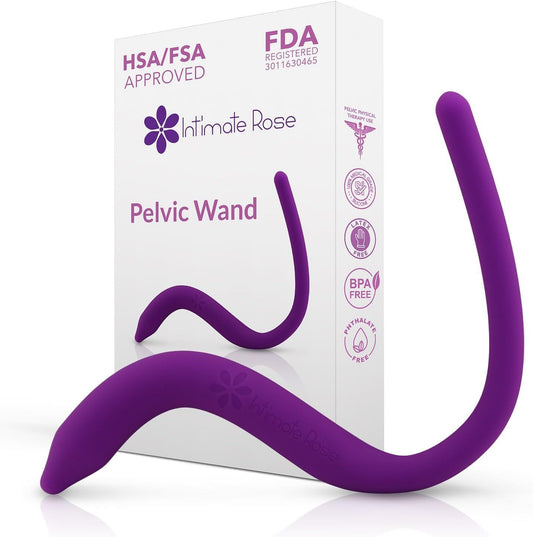 IntimateRose Vibrating Pelvic Wand – Expert Design for Pelvic Health and Relief