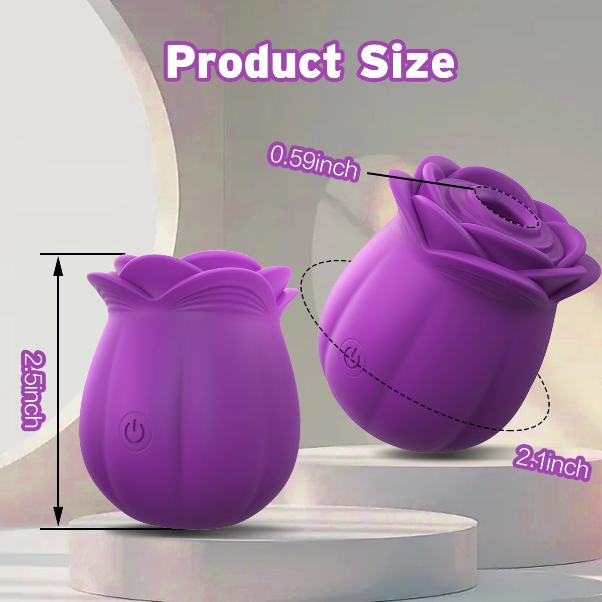 Roses Toy Clitioral Sucker Powerful Womens Viboator