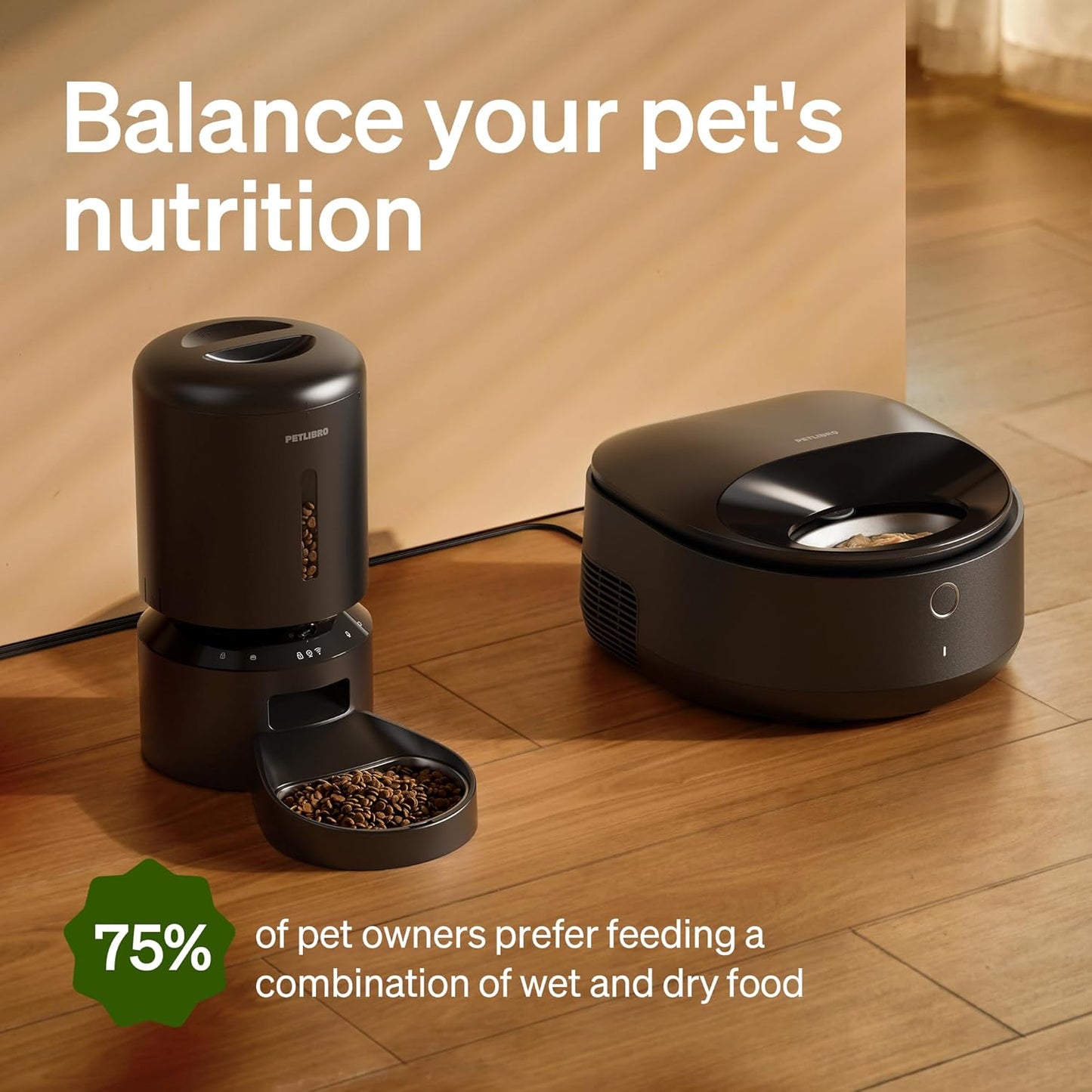 PETLIBRO Automatic Cat Feeder Wet Food with Stainless Steel Bowl
