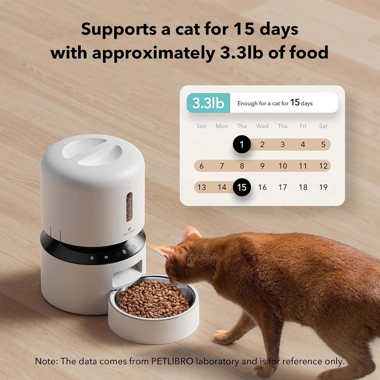 PETLIBRO Automatic PET Feeder, 5G WiFi Automatic Pet Feeder with Freshness Preservation