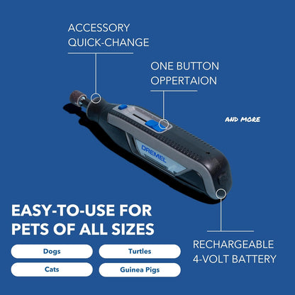 Dremel PawControl 7760-PGK Dog Nail Grinder and Trimmer