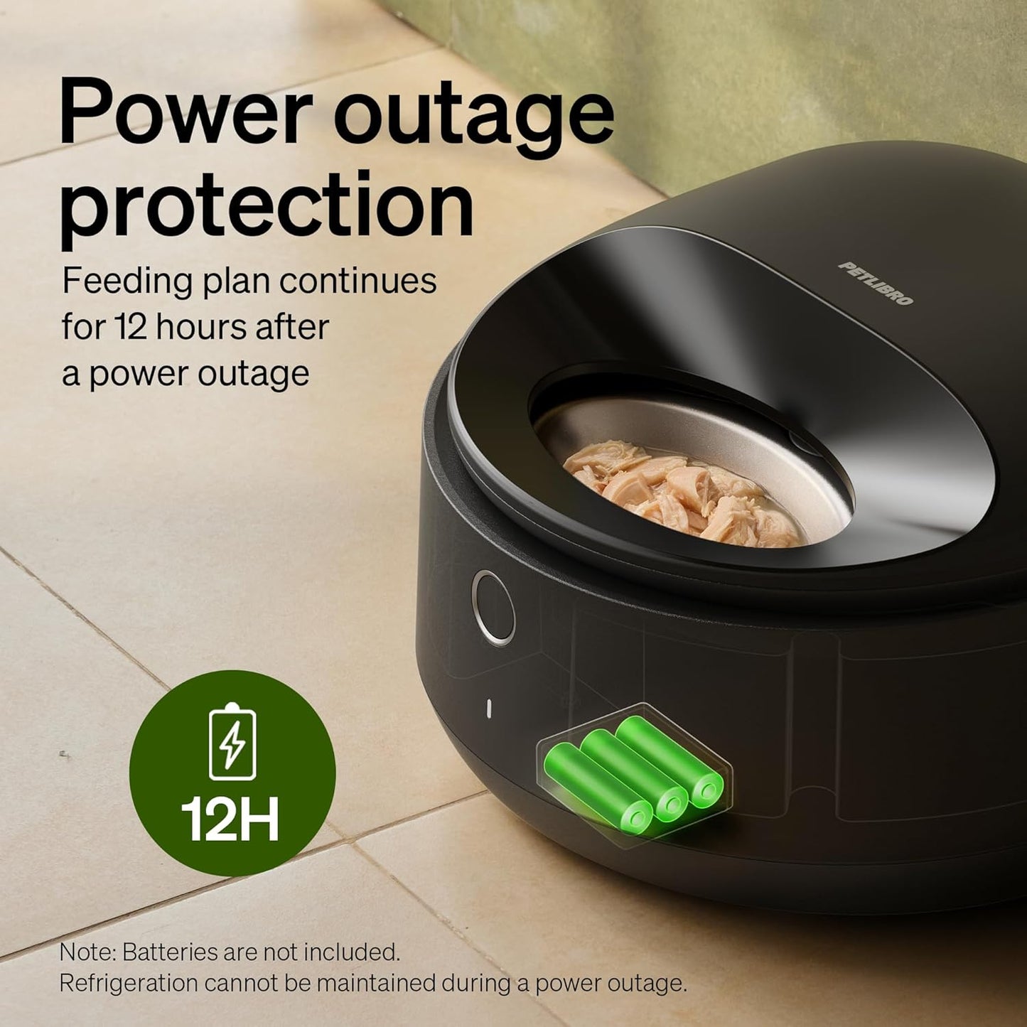 PETLIBRO Automatic Cat Feeder Wet Food with Stainless Steel Bowl