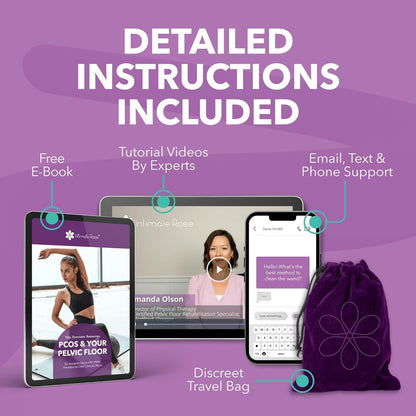 IntimateRose Vibrating Pelvic Wand – Expert Design for Pelvic Health and Relief