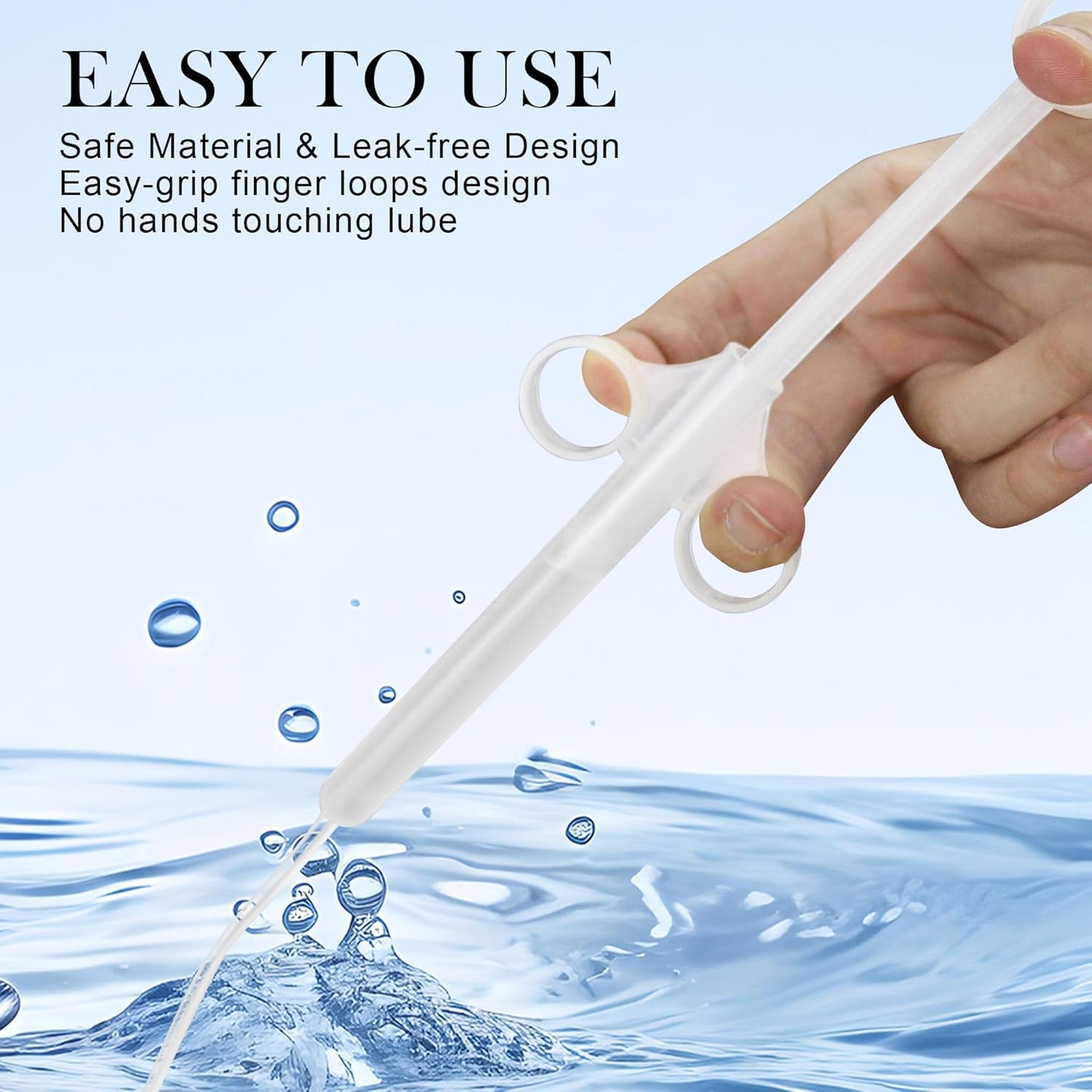 NEWJINDA Lube Applicator Syringe