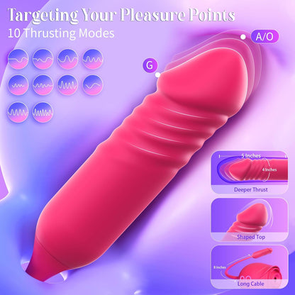 MOOLIGIRL Vibrator Dildo