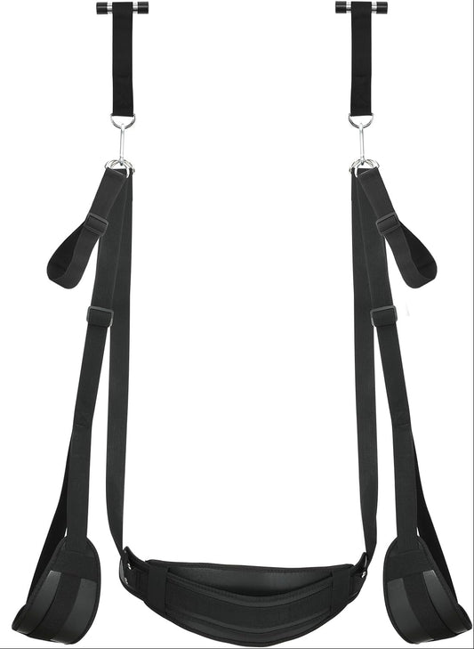 CEZO BDSM Door Sex Toys – Adjustable Leather Bondage Swing