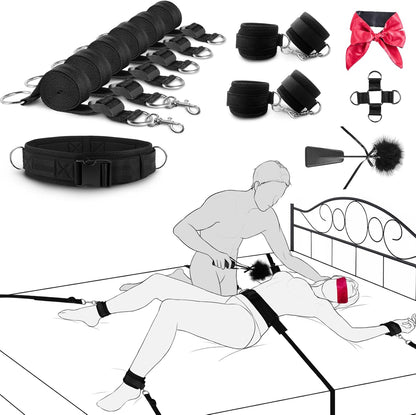KEIVOEY BDSM Bondage Restraints Kit