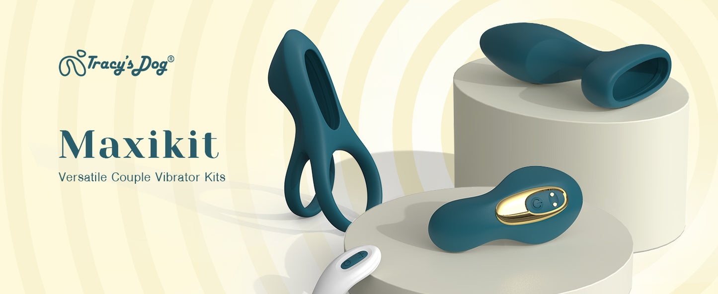 Tracy Dog Vibrator Kit for Couples