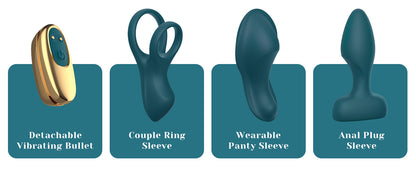 Tracy Dog Vibrator Kit for Couples