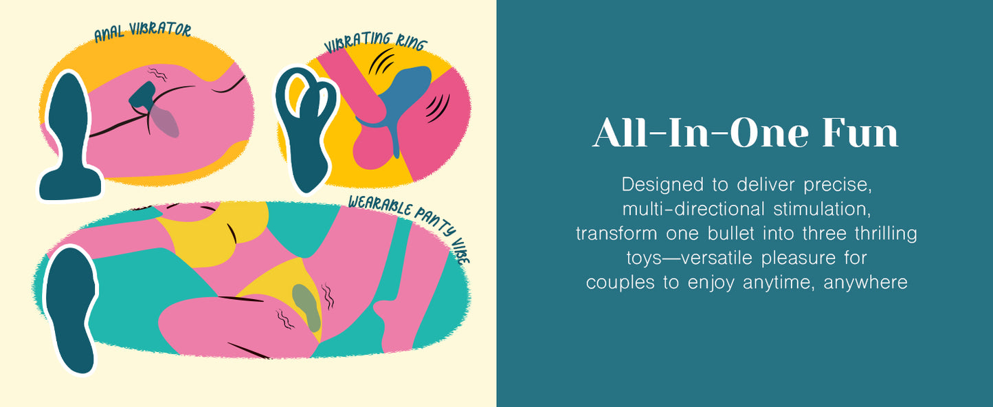 Tracy Dog Vibrator Kit for Couples