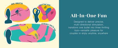 Tracy Dog Vibrator Kit for Couples