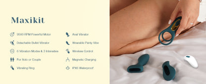 Tracy Dog Vibrator Kit for Couples