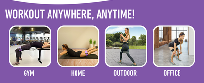 Vergali Fabric Resistance Bands Set of 4